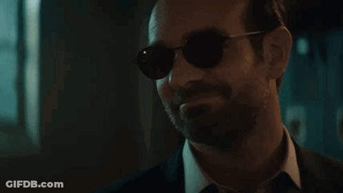 A Man Wearing Sunglasses And A Suit Says " But Uh Yeah No " GIF
