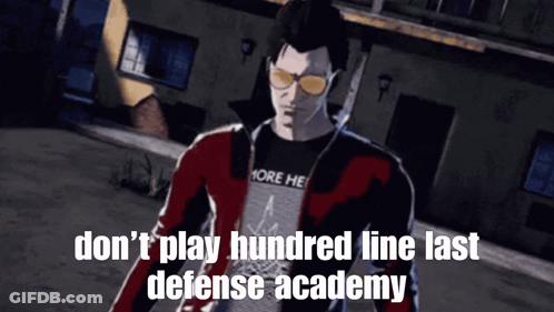 A Man Wearing Sunglasses And A T-Shirt That Says More Here GIF