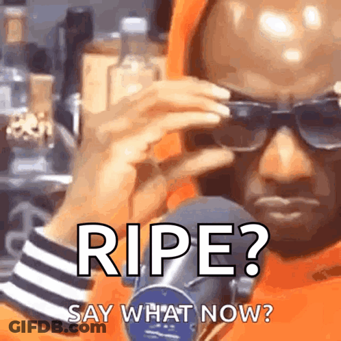 Sunglasses Man Ripe Say What GIF