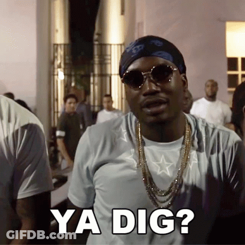 A Man Wearing Sunglasses Says Ya Dig GIF