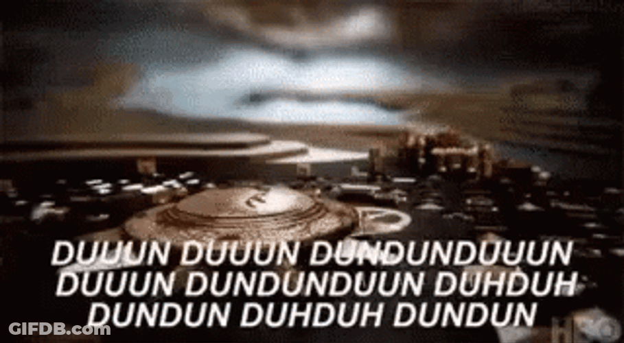 A Man Wink Dun Dun Dun GIF