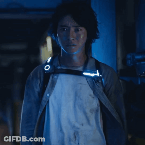 A Man With A Backpack And The Words Maybe So On The Bottom GIF