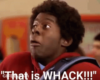 A Man With A Backpack Says That Is Whack !!! GIF