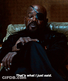A Man With A Bandage On His Eye Is Sitting On A Couch And Says " That 'S What I Just Said " GIF
