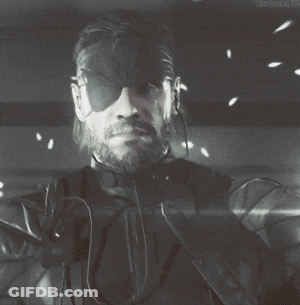 A Man With A Beard And A Bandana On His Eye GIF