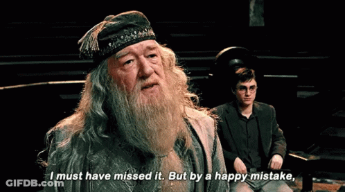 A Man With A Beard And A Hat Says I Must Have Missed It But By A Happy Mistake GIF