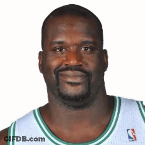 A Man With A Beard And A NBA Logo On His Jersey GIF