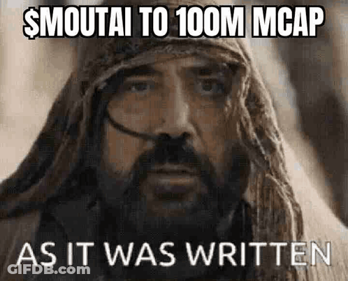 A Man With A Beard And A Scarf Around His Head Is Making A Funny Face While Wearing A Turban . GIF