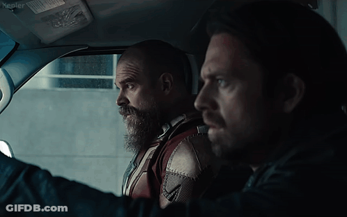 Bearded Man Asking About Super-Serum GIF