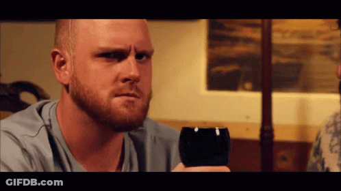 Man With Beard Holding Black Cup GIF