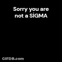 A Man With A Beard Is Holding His Finger To His Lips And Says Sorry You Are Not A Sigma GIF