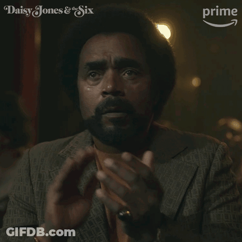 Bearded Man Scene From Daisy Jones GIF