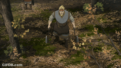 A Man With A Beard Is Looking At The Camera GIF