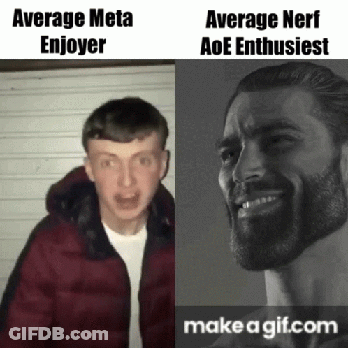 Bearded Man Making Funny Face GIF