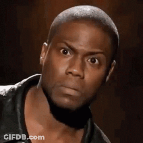 A Man With A Beard Is Making A Funny Face . GIF