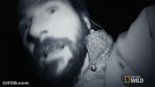 A Man With A Beard Is On A National Geographic Channel GIF