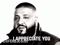 Bearded Man Saying I Appreciate You GIF