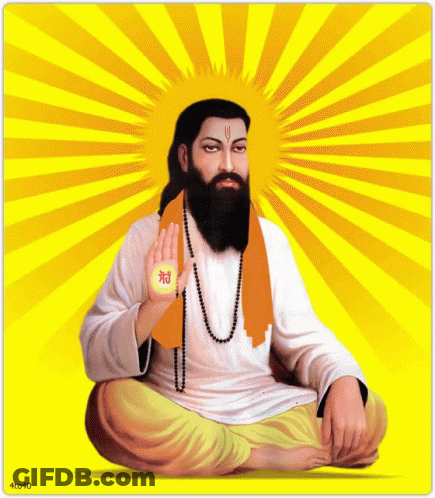 A Man With A Beard Is Sitting In Front Of A Yellow Background With The Number 40 On The Bottom GIF