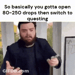 A Man With A Beard Is Standing In Front Of A White Board Holding A Cell Phone In His Hand . GIF