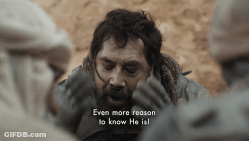 A Man With A Beard Is Surrounded By Other Men And Says Even More Reason To Know He Is GIF