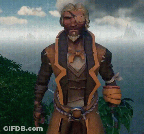 A Man With A Beard Is Wearing A Brown And Yellow Outfit GIF