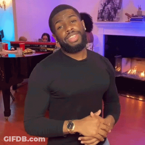 A Man With A Beard Is Wearing A Watch GIF
