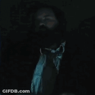 A Man With A Beard Says I 'M A Detective While Pointing At His Head GIF