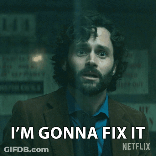 A Man With A Beard Says I 'M Gonna Fix It On Netflix GIF