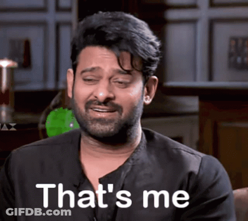 A Man With A Beard Says That 'S Me In Front Of Him GIF