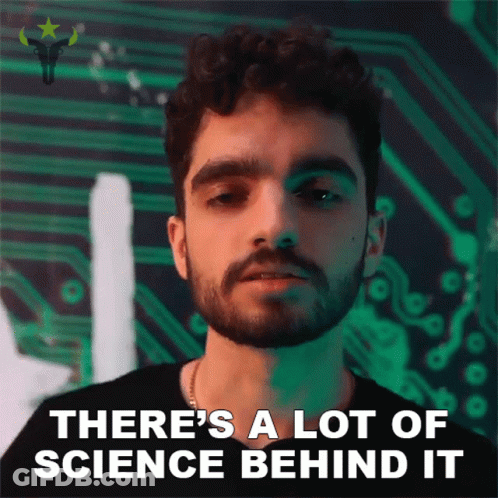 A Man With A Beard Says There Is A Lot Of Science Behind It GIF