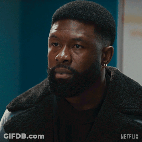 A Man With A Beard Says This Is My Life On A Netflix Ad GIF