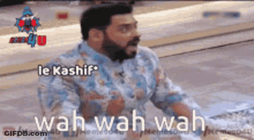 A Man With A Beard Says Wah Wah Wah In A Meme GIF