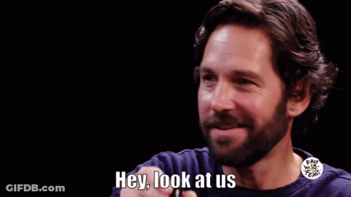 A Man With A Beard Says " Who Would Ve Thought " GIF