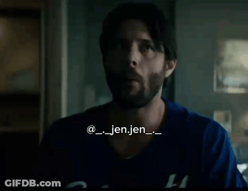 A Man With A Beard Says You Made Those Words Up In A Dark Room GIF