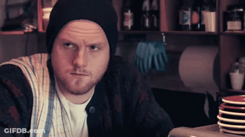 Man With Beard And Towel Around Neck GIF