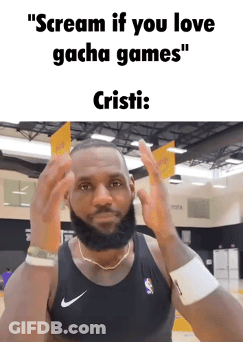 A Man With A Beard Wearing A Black Nike Tank Top GIF