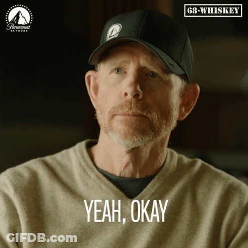 Man With Beard Wearing Hat And Sweater Saying Yeah Okay GIF