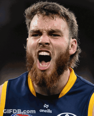 A Man With A Beard Wearing An Oneills Jersey GIF