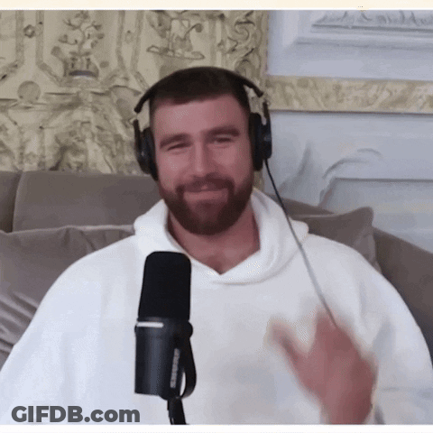 A Man With A Beard Wearing Headphones And A Microphone GIF