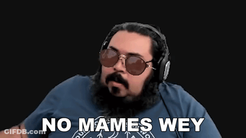 A Man With A Beard Wearing Headphones And Sunglasses Says No Mames Wey GIF