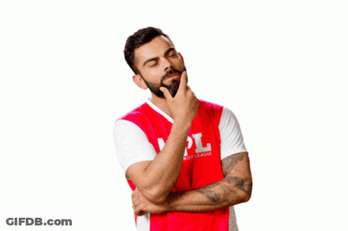 A Man With A Beard Wears A Red Mpl Jersey GIF