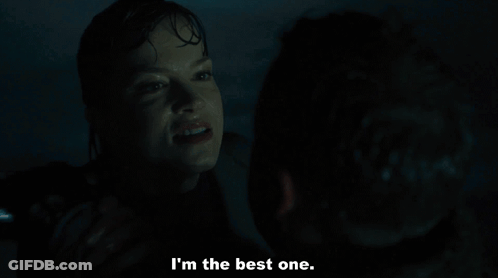 A Man With A Bloody Nose Is Saying I 'M The Best One GIF