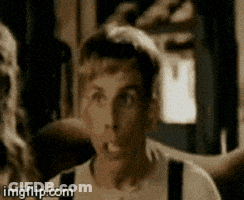 A Man With A Cigarette In His Mouth Is Shown In A Blurry Photo With The Website Imgflip.com In The Corner GIF
