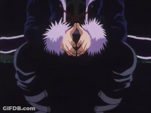 A Man With A Cross On His Forehead Wears A Fur Coat GIF
