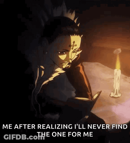 A Man With A Cross On His Head Is Holding A Book In Front Of A Lit Candle . GIF