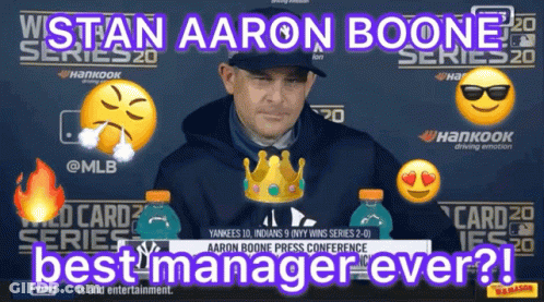 A Man With A Crown In Front Of Him With The Words Best Manager Ever GIF