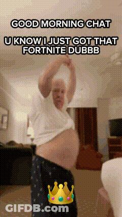 A Man With A Crown On His Head Says Good Morning Chat GIF