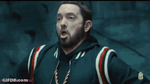 A Man With A Flame Coming Out Of His Mouth And Mustafa Don Reno Written On The Bottom GIF