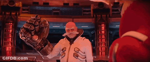 A Man With A Glove On His Hand Says I Was Saving It For Comic Con GIF