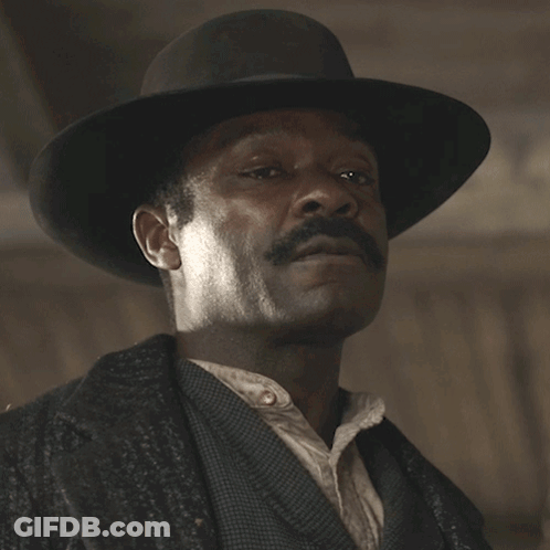 A Man With A Hat And A Mustache Says " It 'S Not Gonna Get Any Easier " GIF